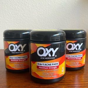 Oxy Maximum Action Rapid Treatment 3 in 1 Pads